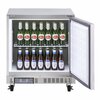 Maxx Cold Undercounter Refrigerator, Compact, Single Door 6.5 CUFT MXCR27U-FB